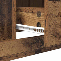 Tavolino da salotto con cassetto Legno vecchio 90 x 50 x 35 cm 881361