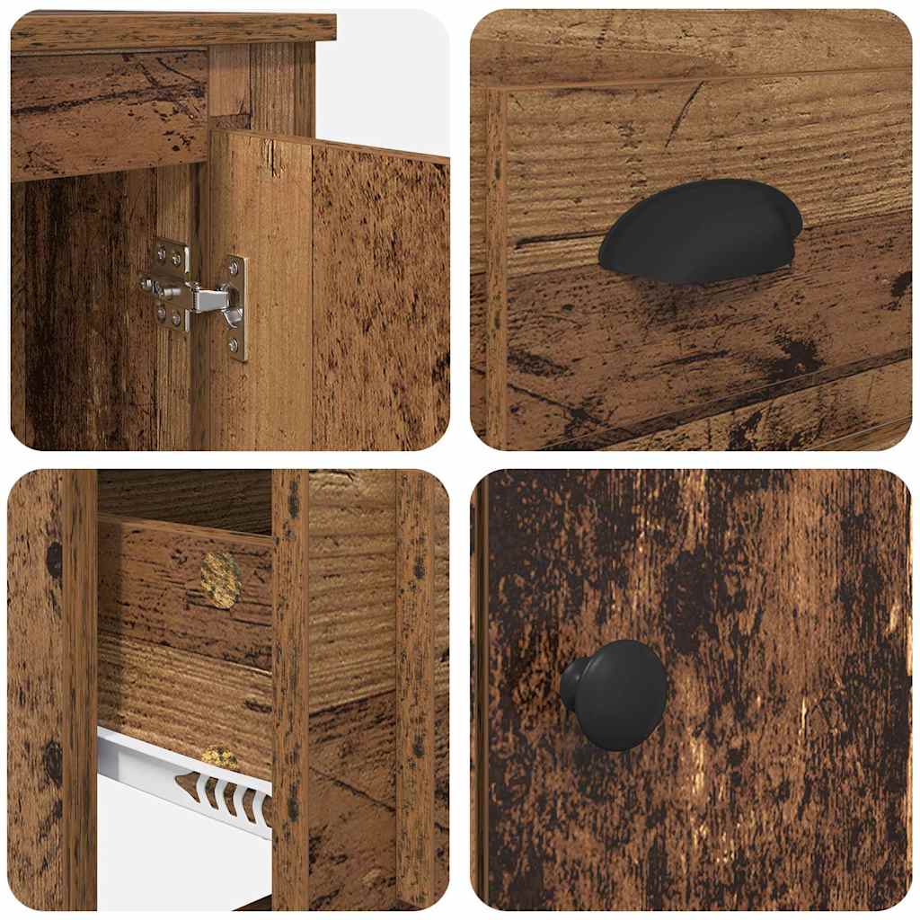 Credenza Legno vecchio 60 x 35,5 x 103,5 cm Legno multistrato 881387