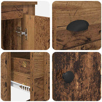 Credenza-Buffet-Armadio da cucina Legno vecchio 60 x 35,5 x 103,5 cm Legno multistrato