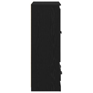 Credenza Rovere Nero 60 x 35,5 x 103,5 cm Legno multistrato 881389