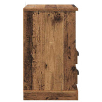 Armadio da Notte con cassetto Legno vecchio 43 x 36 x 60 cm 881396
