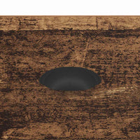 Armadio da Notte con cassetto Legno vecchio 50 x 50 x 60 cm 881408