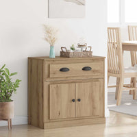 Credenza con cassetto Rovere artigianale 70 x 35,5 x 67,5 cm 881418