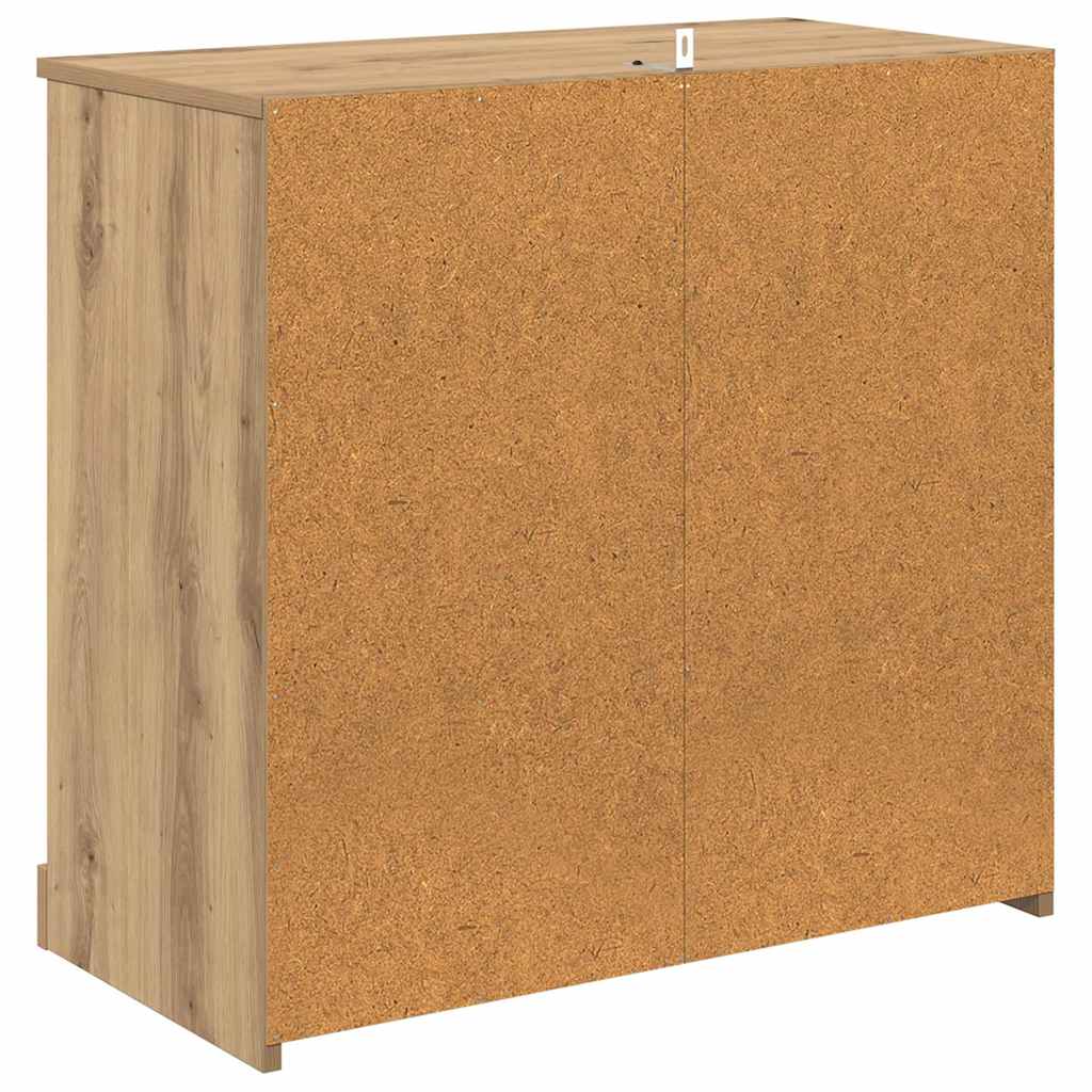 Credenza con cassetto Rovere artigianale 70 x 35,5 x 67,5 cm 881418