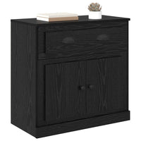 Credenza Rovere Nero 70 x 35,5 x 67,5 cm Legno multistrato 881419