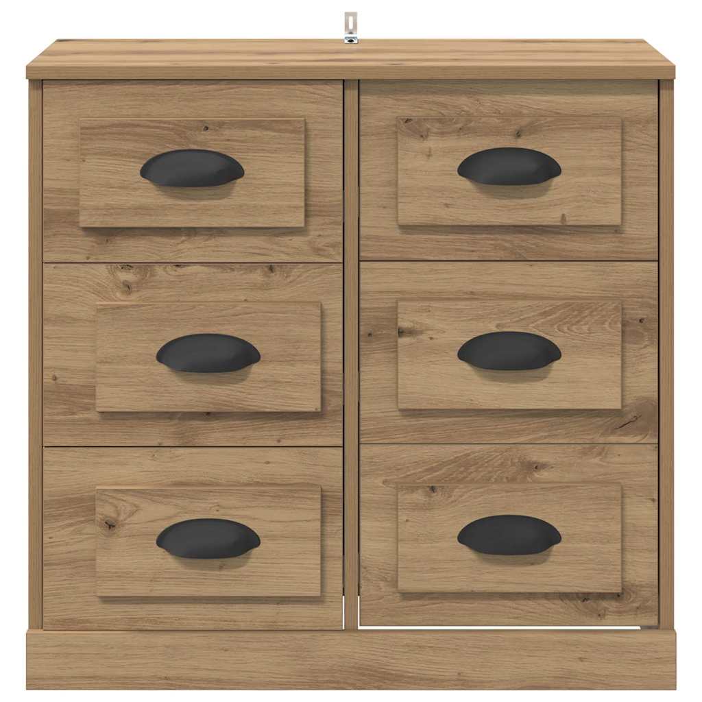 Credenza con cassetto Rovere artigianale 70 x 35,5 x 67,5 cm 881427