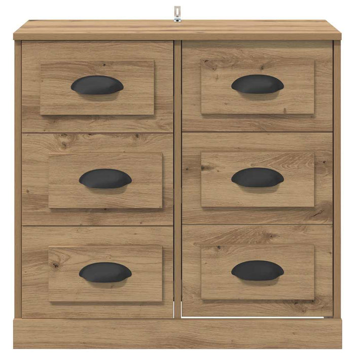 Credenza con cassetto Rovere artigianale 70 x 35,5 x 67,5 cm 881427