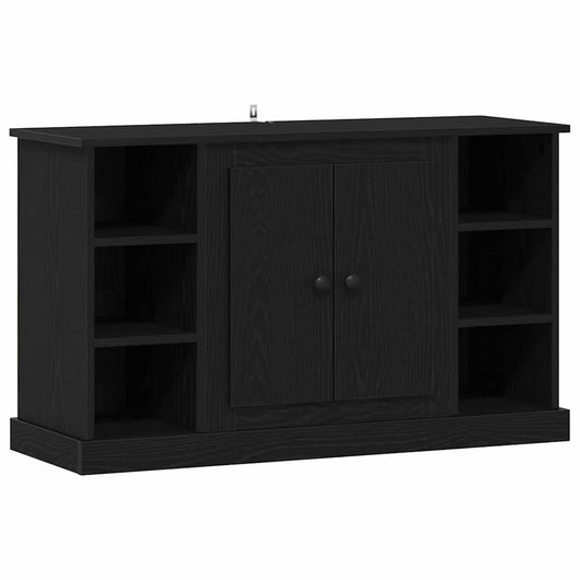 Credenza Rovere Nero 100 x 35,5 x 60 cm Legno multistrato 881431