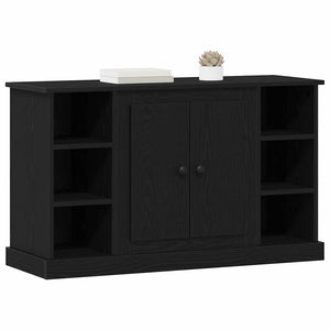 Credenza Rovere Nero 100 x 35,5 x 60 cm Legno multistrato 881431