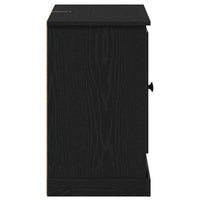 Credenza Rovere Nero 100 x 35,5 x 60 cm Legno multistrato 881431