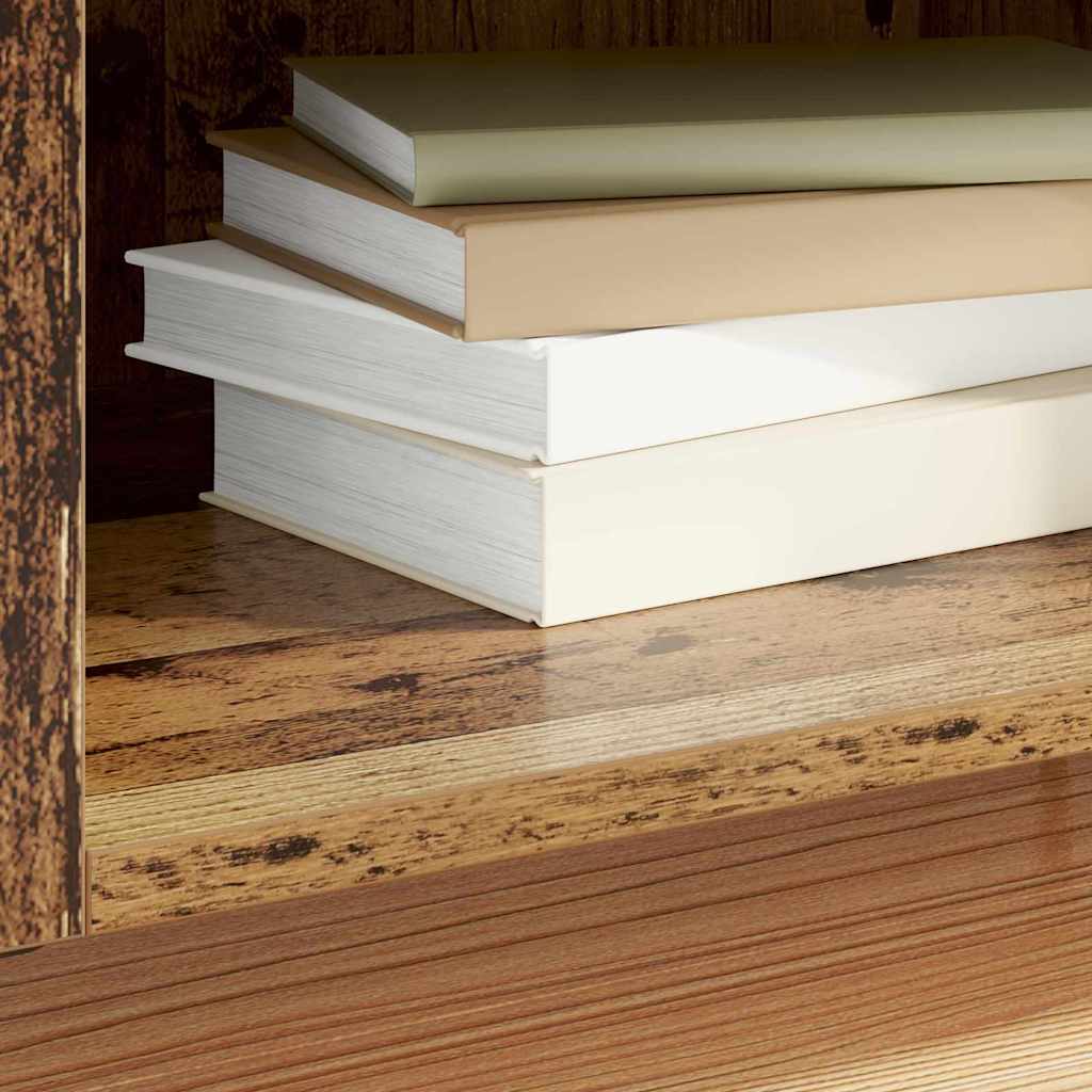 Mobile porta vinili Legno vecchio 121 x 38 x 48 cm 881471