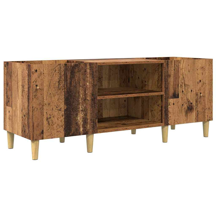 Mobile porta vinili Legno vecchio 121 x 38 x 48 cm 881471
