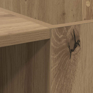 Mobile porta vinili Rovere artigianale 121 x 38 x 48 cm 881472