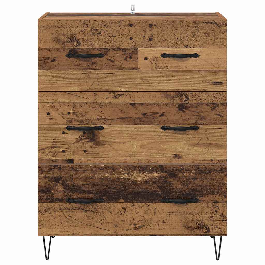 Credenza con cassetto Legno vecchio 69,5 x 34 x 90 cm 881495