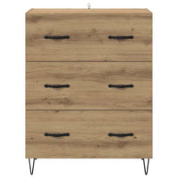 Credenza con cassetto Rovere artigianale 69,5 x 34 x 90 cm 881496