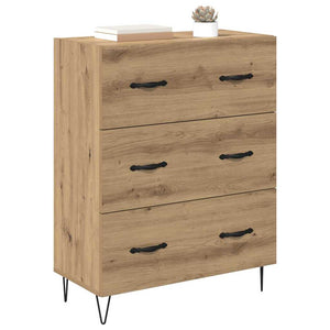 Credenza con cassetto Rovere artigianale 69,5 x 34 x 90 cm 881496