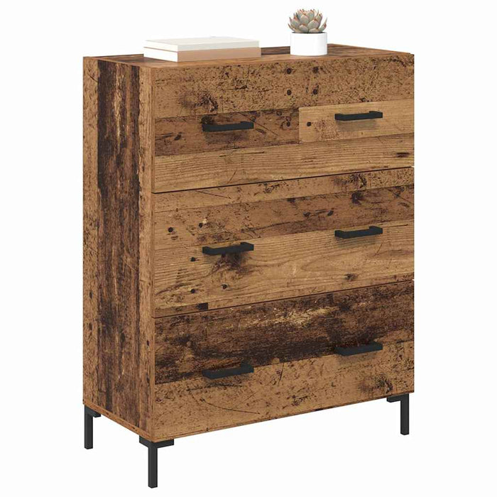 Credenza con cassetto Legno vecchio 69,5 x 34 x 90 cm 881504