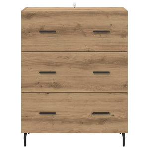 Credenza con cassetto Rovere artigianale 69,5 x 34 x 90 cm 881514