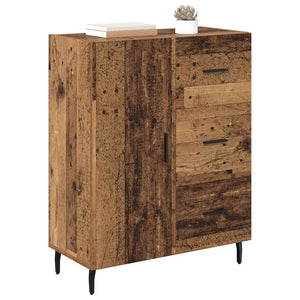 Credenza con Cassetto-Buffet-Armadio da cucina Legno vecchio 69,5 x 34 x 90 cm 177085