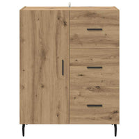 Credenza con cassetto Rovere artigianale 69,5 x 34 x 90 cm 881532