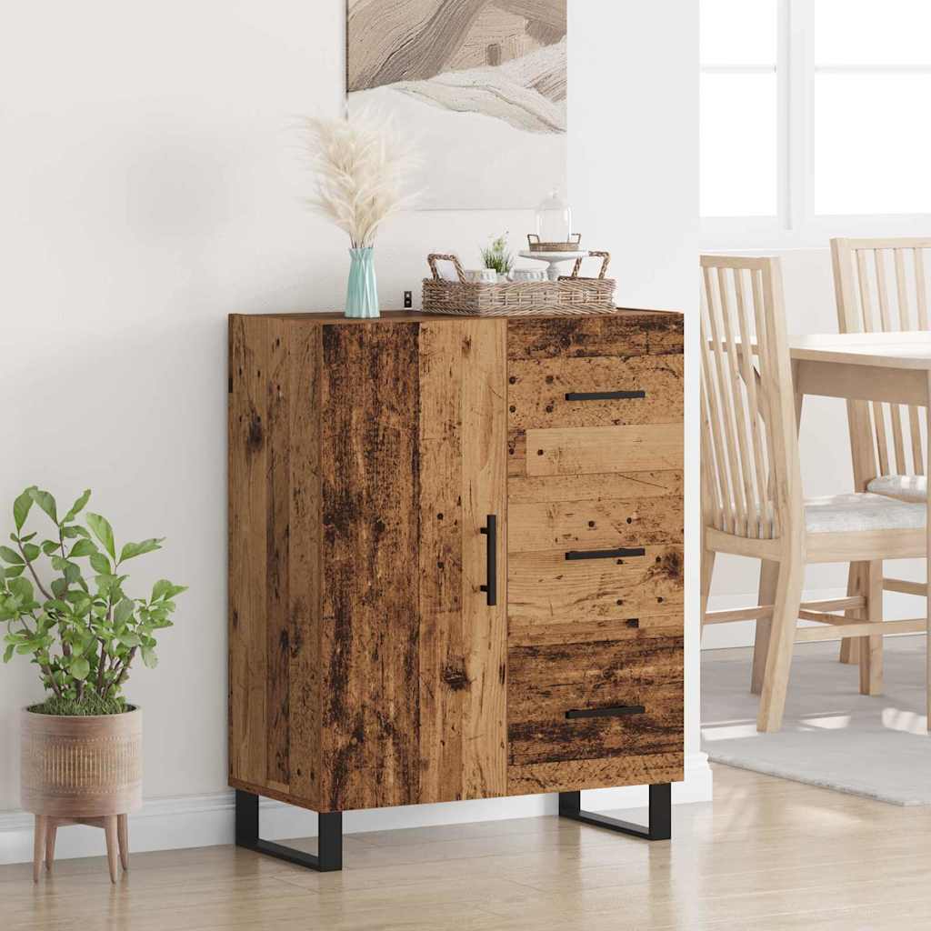 Credenza con cassetto Legno vecchio 69,5 x 34 x 90 cm 881540