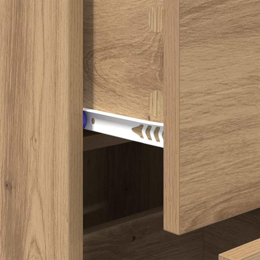 Credenza rovere artigianale 34 x 34.5 x 90 cm Legno multistrato 881550