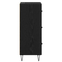 Credenza Rovere nero 34 x 34.5 x 90 cm Legno multistrato 881551