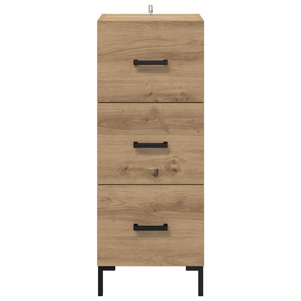Credenza Rovere artigianale 34,5 x 34 x 90 cm Legno multistrato 881559