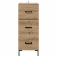 Credenza Rovere artigianale 34,5 x 34 x 90 cm Legno multistrato 881559