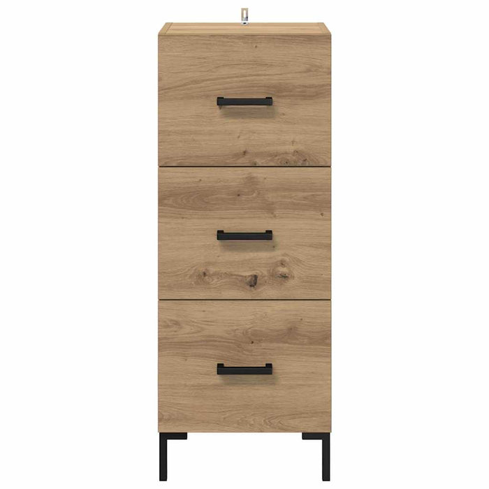 Credenza Rovere artigianale 34,5 x 34 x 90 cm Legno multistrato 881559