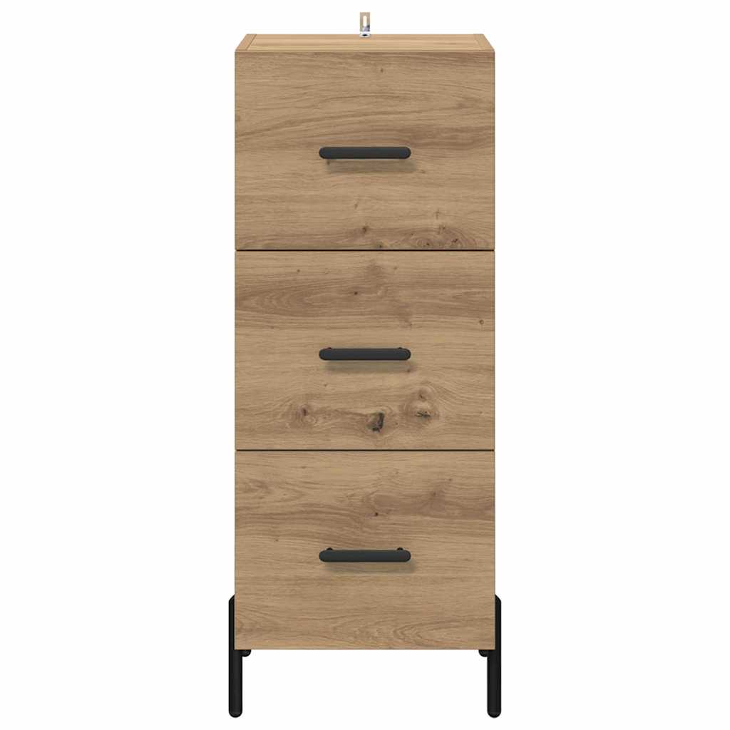 Credenza rovere artigianale 34 x 34,5 x 90 cm Legno multistrato 881568