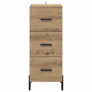 Credenza rovere artigianale 34 x 34,5 x 90 cm Legno multistrato 881568