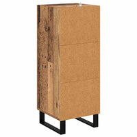 Credenza con cassetto Legno vecchio 34,5 x 34 x 90 cm 881585