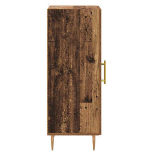 Credenza-Buffet-Armadio da cucina Legno vecchio 34 x 34,5 x 90 cm Legno multistrato 201393