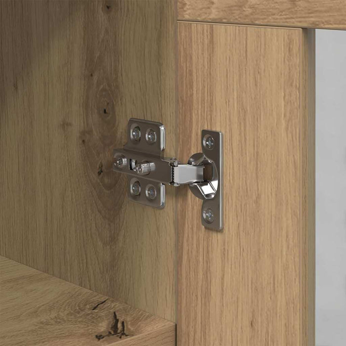 Credenza rovere artigianale 34 x 34,5 x 90 cm Legno multistrato 881589