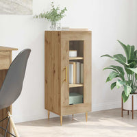 Credenza rovere artigianale 34 x 34,5 x 90 cm Legno multistrato 881589