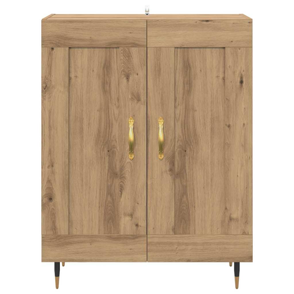 Credenza Rovere artigianale 69,5 x 34 x 90 cm Legno multistrato 881592