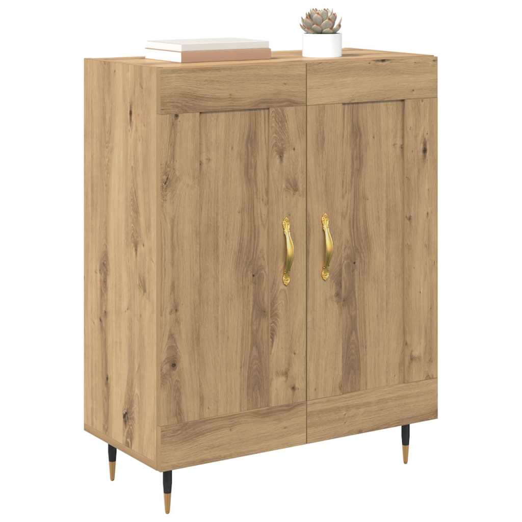 Credenza Rovere artigianale 69,5 x 34 x 90 cm Legno multistrato 881592