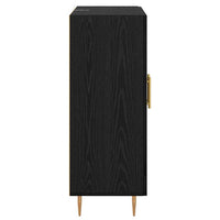 Credenza Rovere Nero 69,5 x 34 x 90 cm 881596