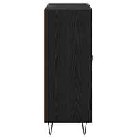Credenza Rovere Nero 69,5 x 34 x 90 cm 881599