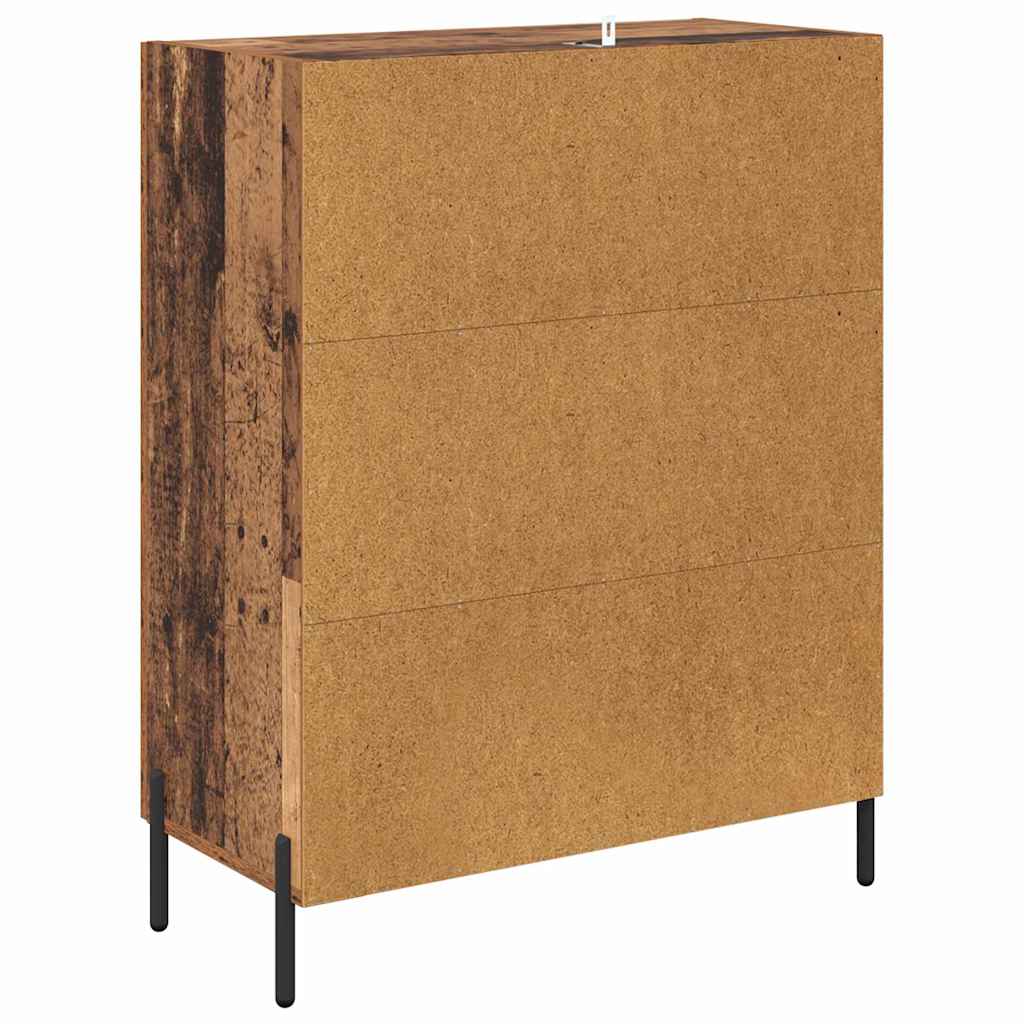 Credenza-Buffet-Armadio da cucina Legno vecchio 69,5 x 34 x 90 cm 215491