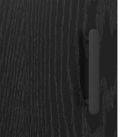 Credenza Rovere Nero 69,5 x 34 x 90 cm 881605