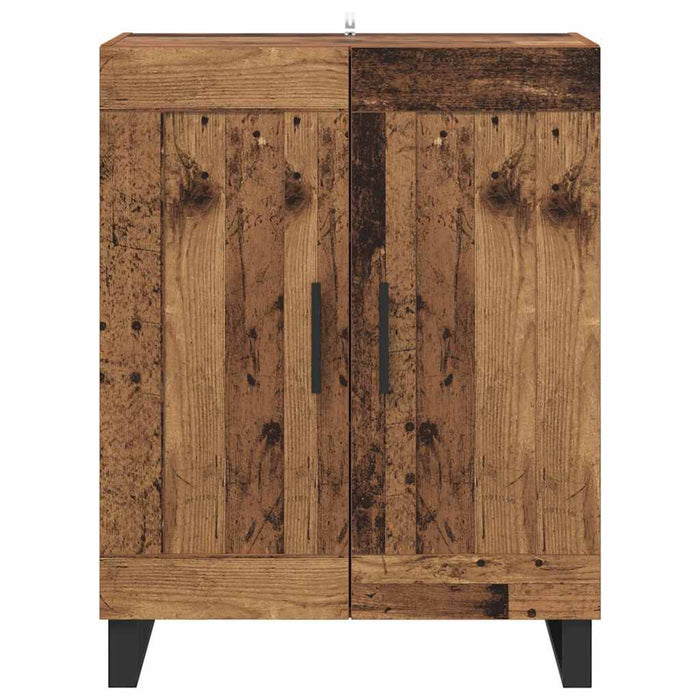 Credenza-Buffet-Armadio da cucina Legno vecchio 69,5 x 34 x 90 cm 207538