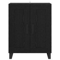Credenza Rovere Nero 69,5 x 34 x 90 cm 881611