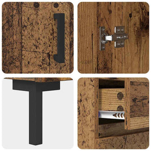 Credenza Legno vecchio 69.5 x 34 x 90 cm Legno multistrato 881627