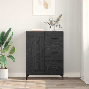 Credenza Rovere nero 69.5 x 34 x 90 cm Legno multistrato 881629