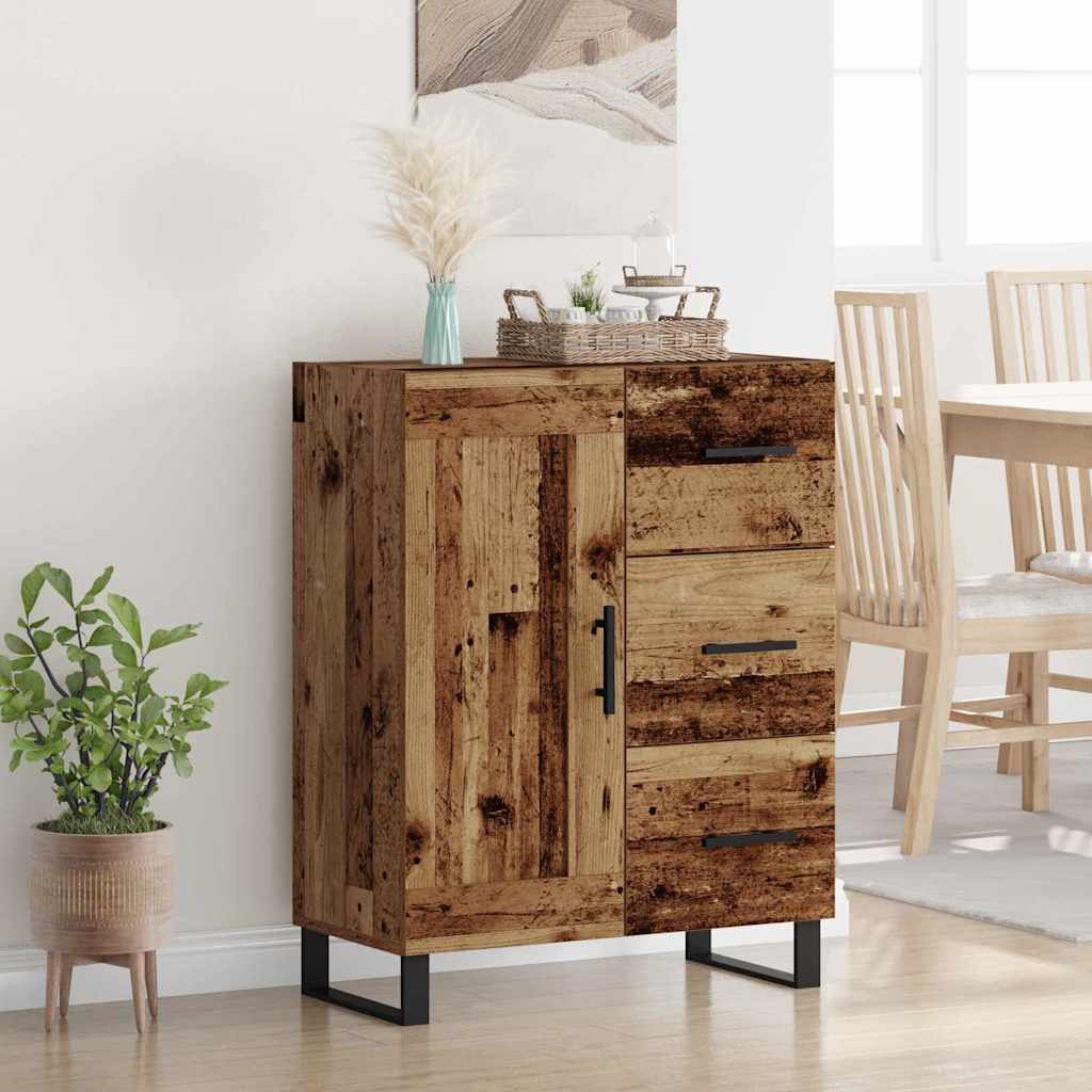 Credenza con cassetto Legno vecchio 69,5 x 34 x 90 cm 881645