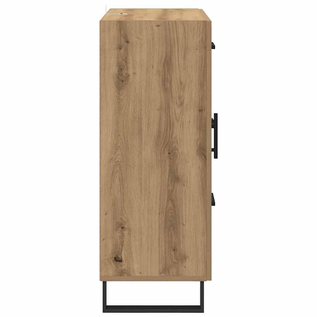 Credenza con cassetto Rovere artigianale 69,5 x 34 x 90 cm 881646