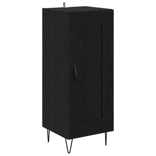 Credenza Rovere Nero 34,5 x 34 x 90 cm 881650