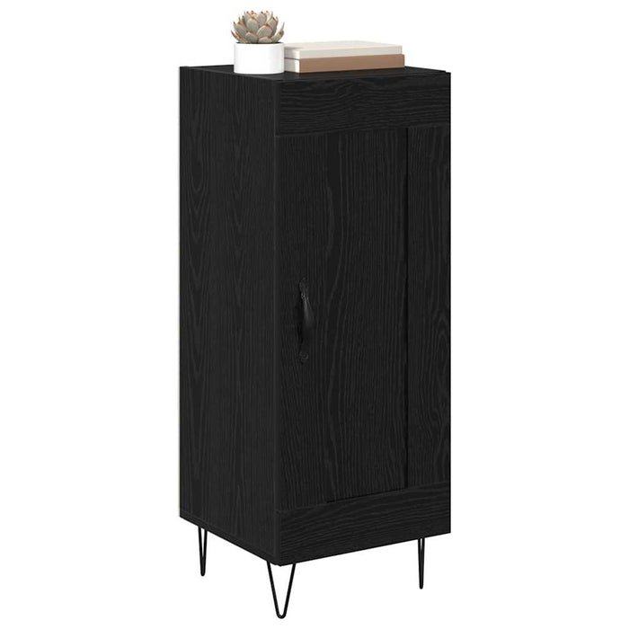 Credenza Rovere Nero 34,5 x 34 x 90 cm 881650